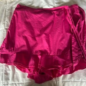 x revolve Liza ruffle skirt in hot pink Show Me Your Mumu size medium